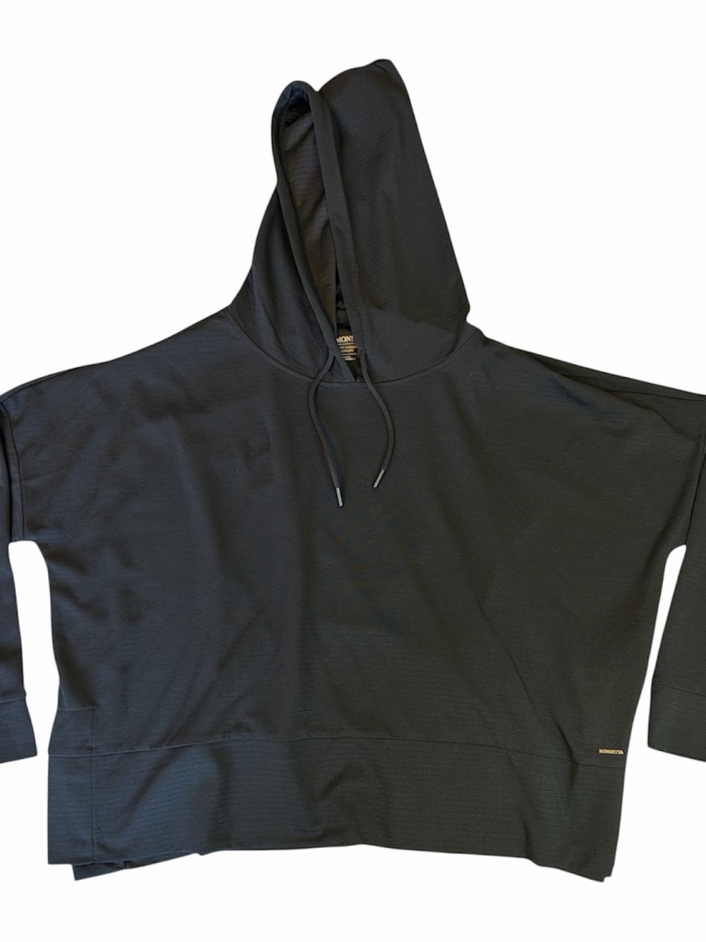 Mondetta Black Performance + Luxury Logo Tee